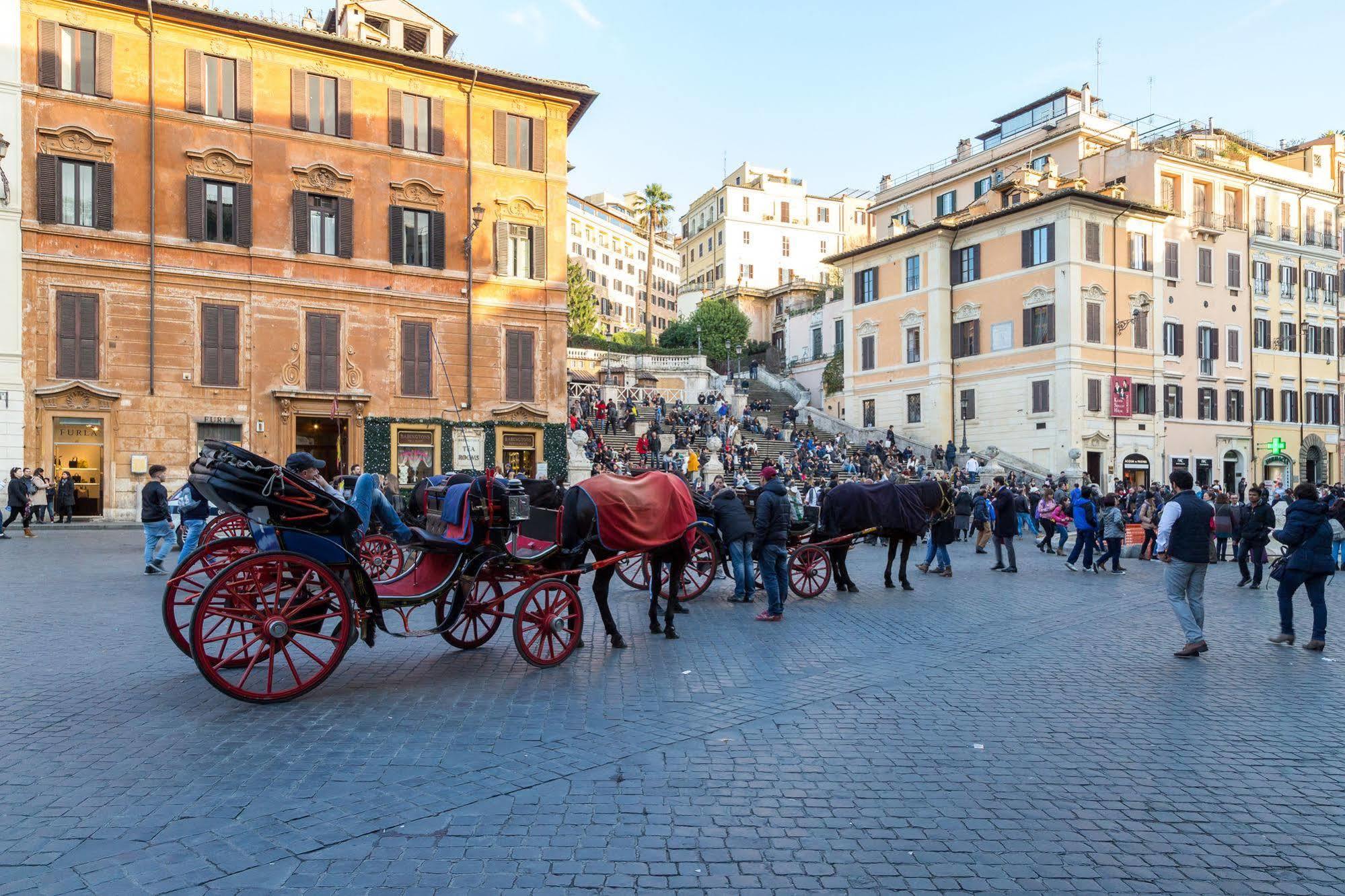 The Spanish Suite Piazza Di Spagna Rome Luaran gambar